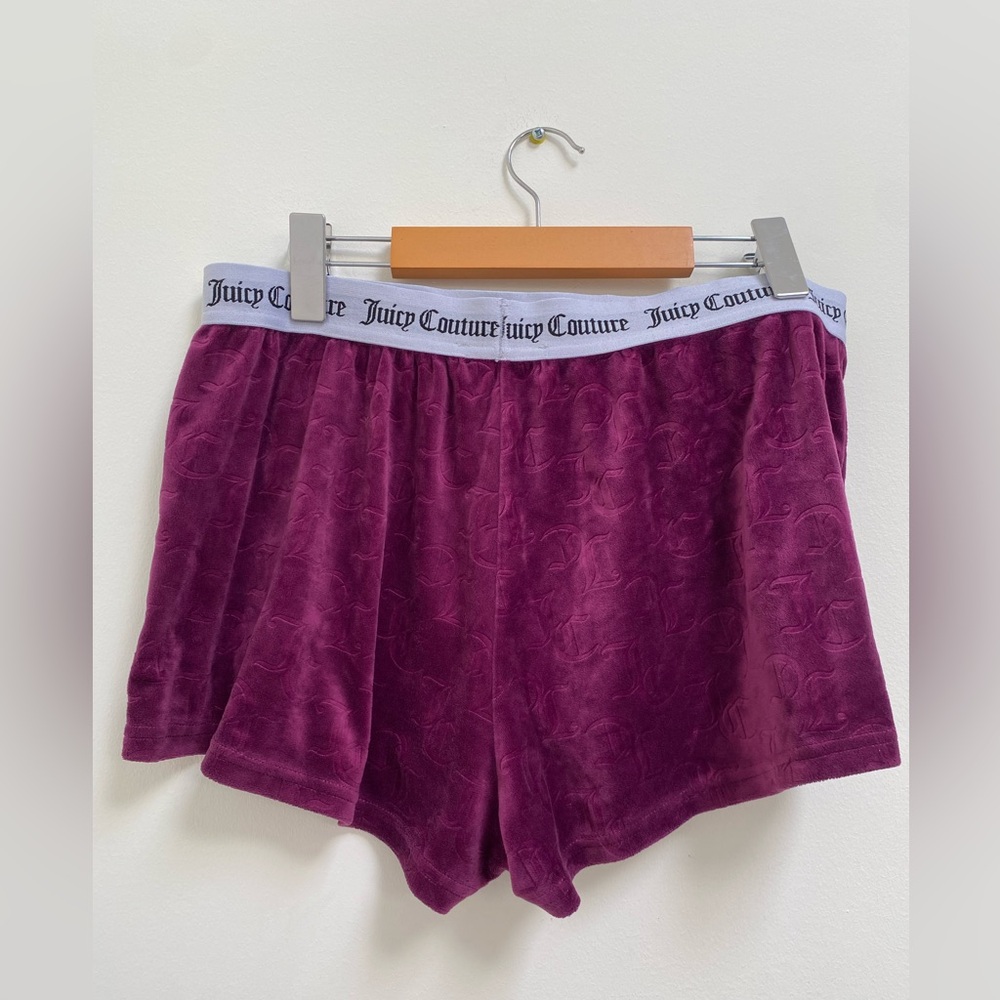 Juicy Couture Purple Lounge Shorts